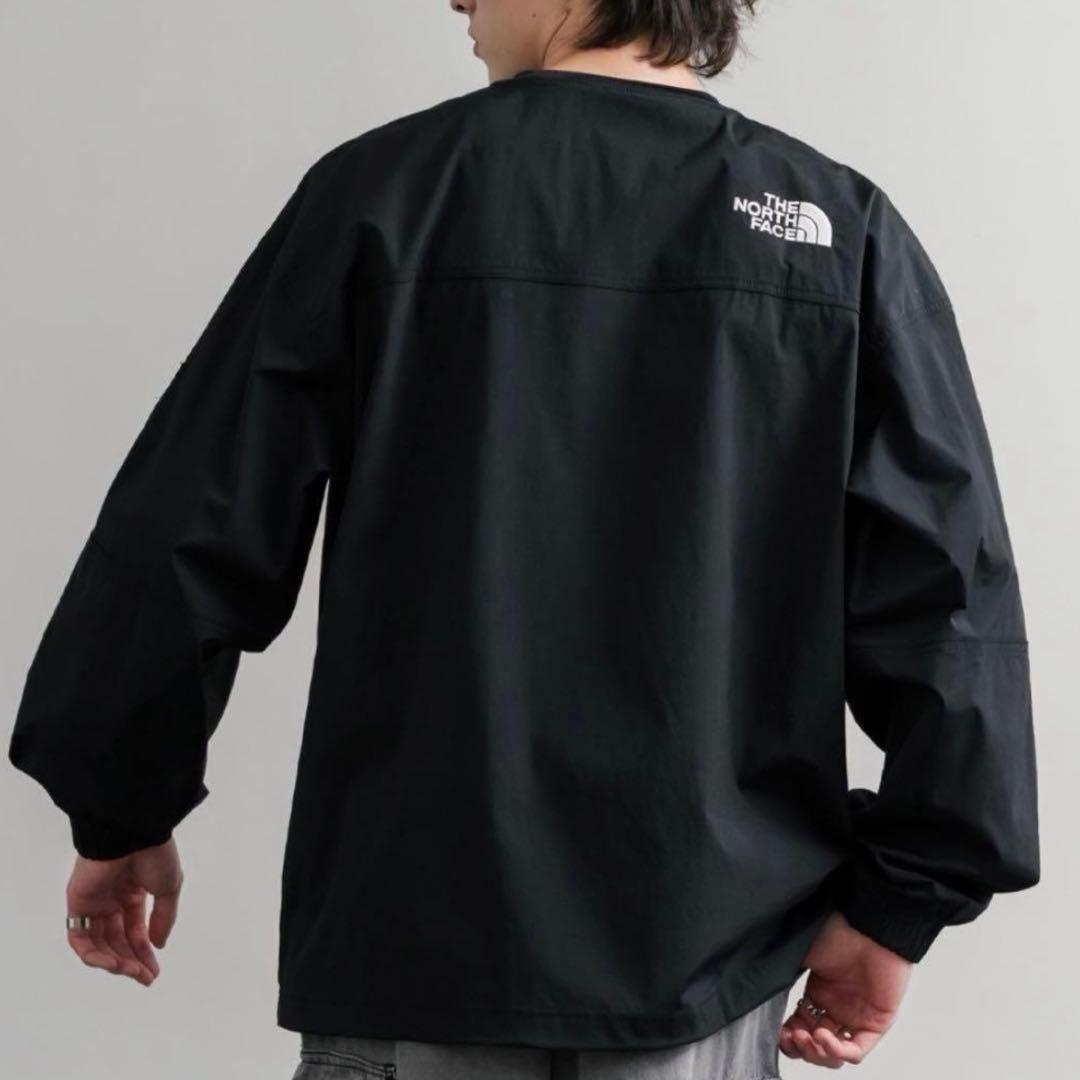 【新品】韓国限定　ノースフェイス　XLサイズ　アルバニークルーネック　黒