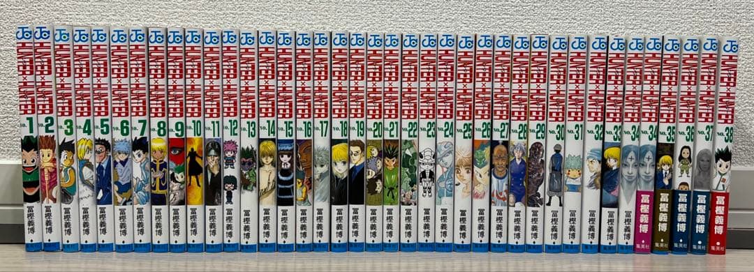 【既刊全巻】HUNTER×HUNTER 全38巻セット