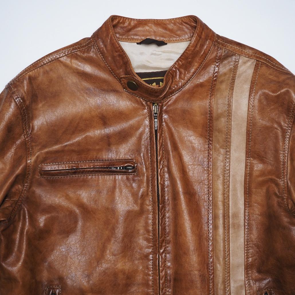 Belstaff RACING BLOUSON レザーレーシングブルゾン S