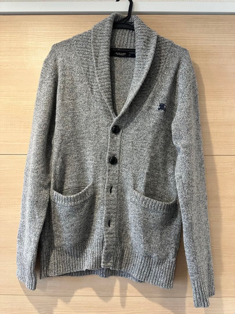 BURBERRY BLACK LABEL カーディガン 2SIZE グレー
