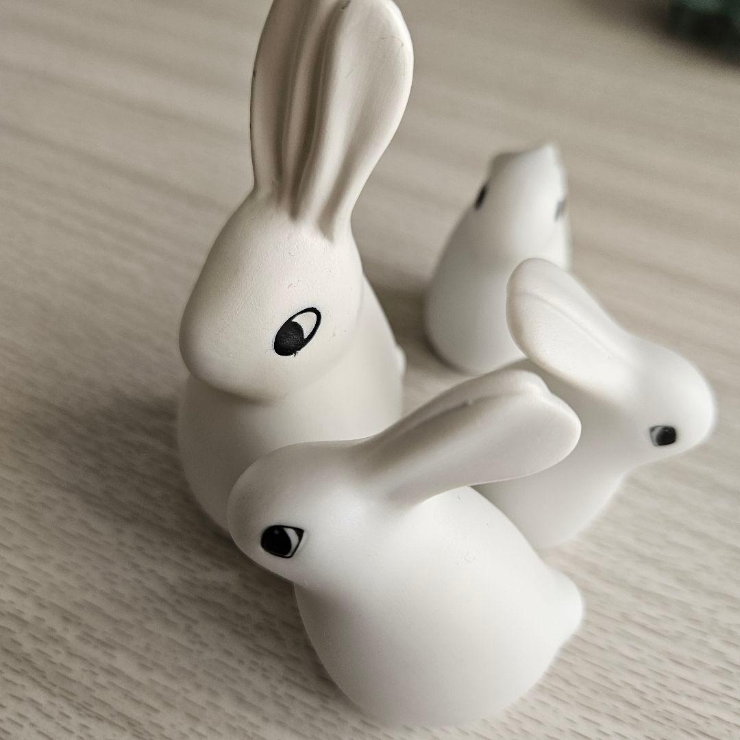 ARABIA ヘルヤ うさぎの親子の4体セット