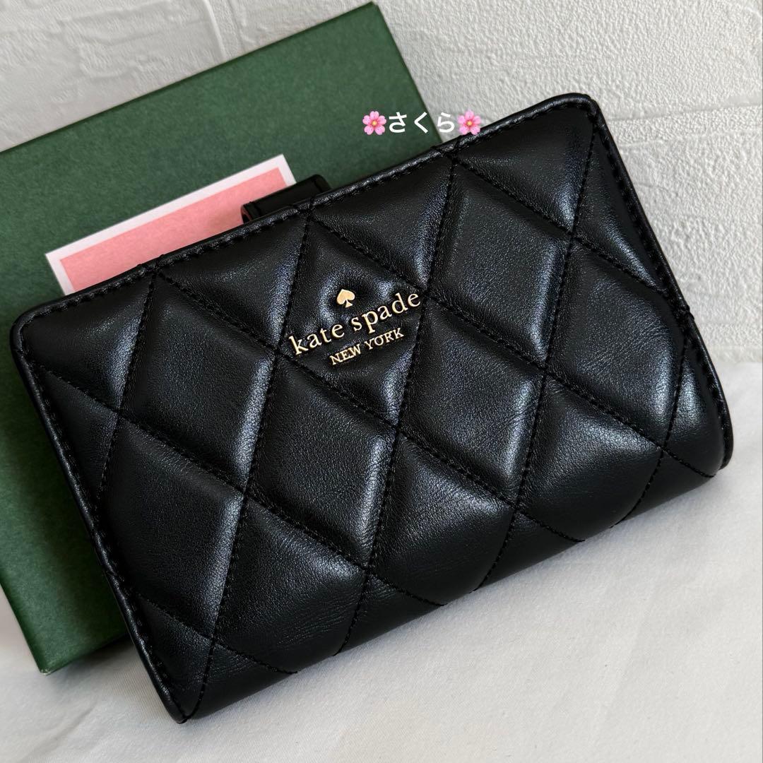 限定タイムセール❣️✨未使用品✨ケイトスペード キルティング ミディアム 財布