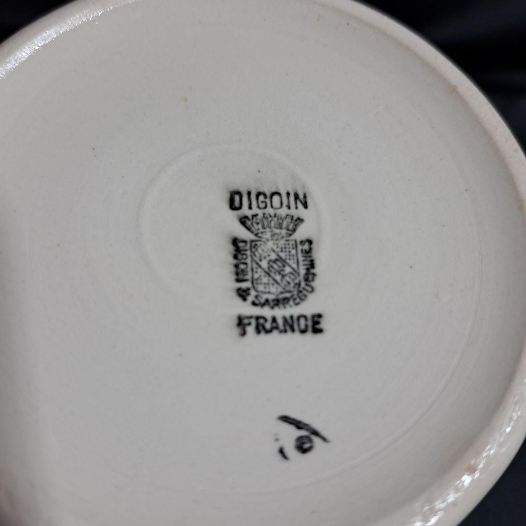 1930年頃　サルグミンヌ　DIGOIN アールデコ　スカイブルーティーセット