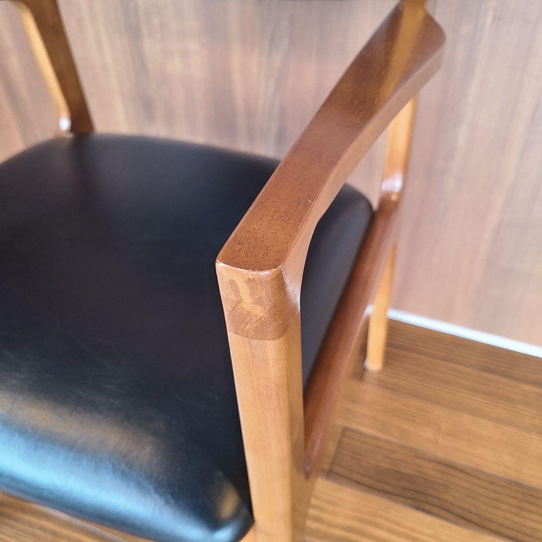 ★カリモク60+★ダイニングチェア★スタンダードブラック★ミッドセンチュリー★
