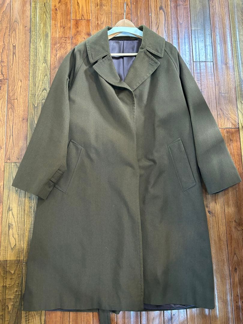 s*x様 美品 コモリ comoli ウールサージ タイロッケンコート 18AW