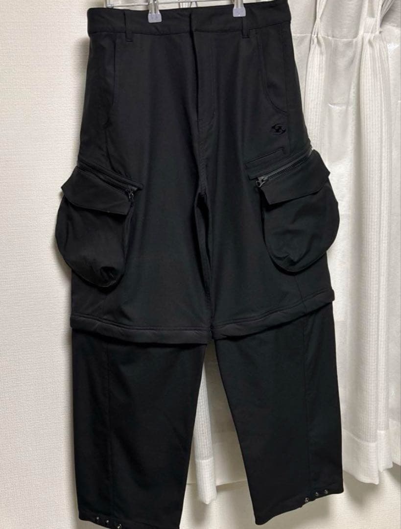 パンツ sansangear 2WAY POCKET PANTS black 1
