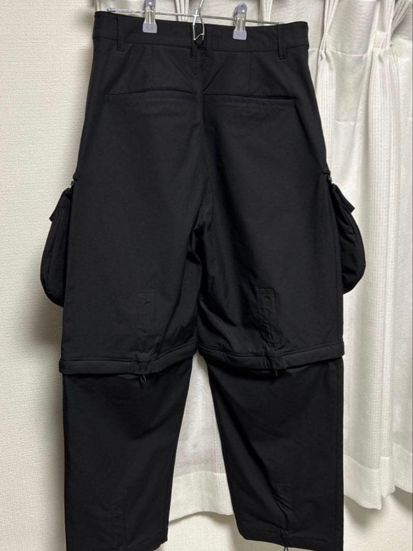 パンツ sansangear 2WAY POCKET PANTS black 1