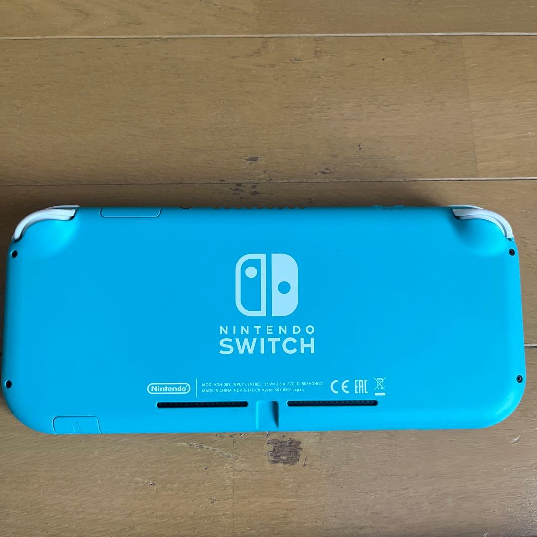 Nintendo Switch light ターコイズ　16GBメモリーカード入