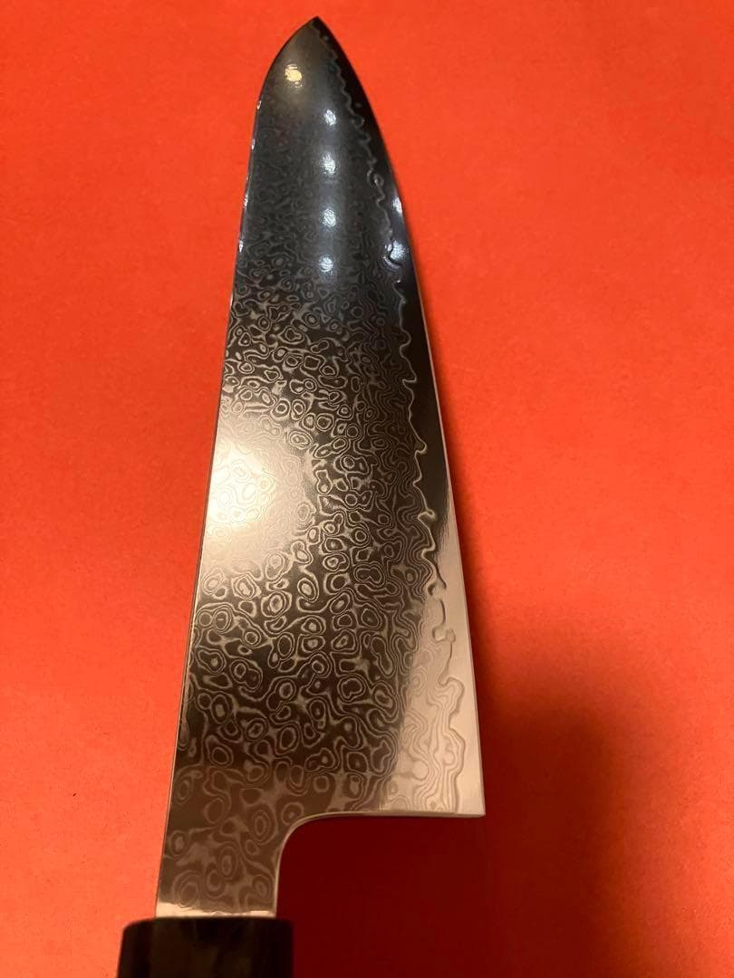 VG10 67層ダマスカス レジン柄牛刀 24cm