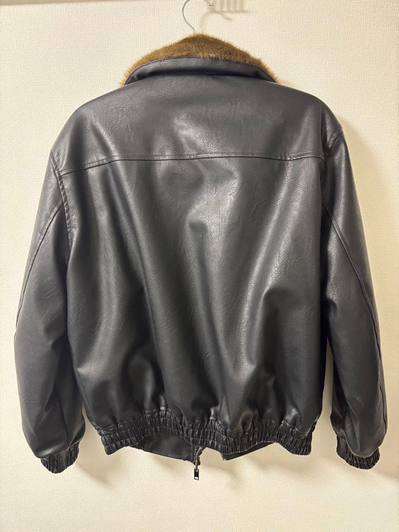 ZARA リーバーシブル フェイクレザージャケット