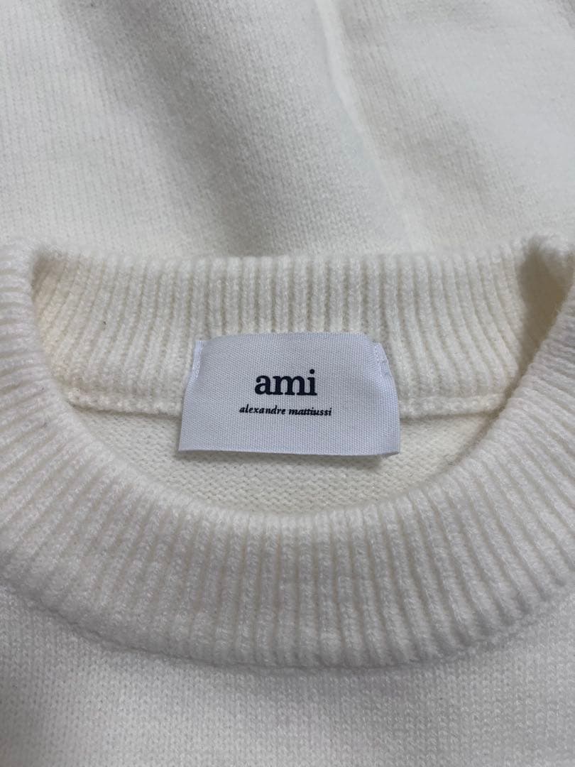 ami paris ハートモチーフ ニット