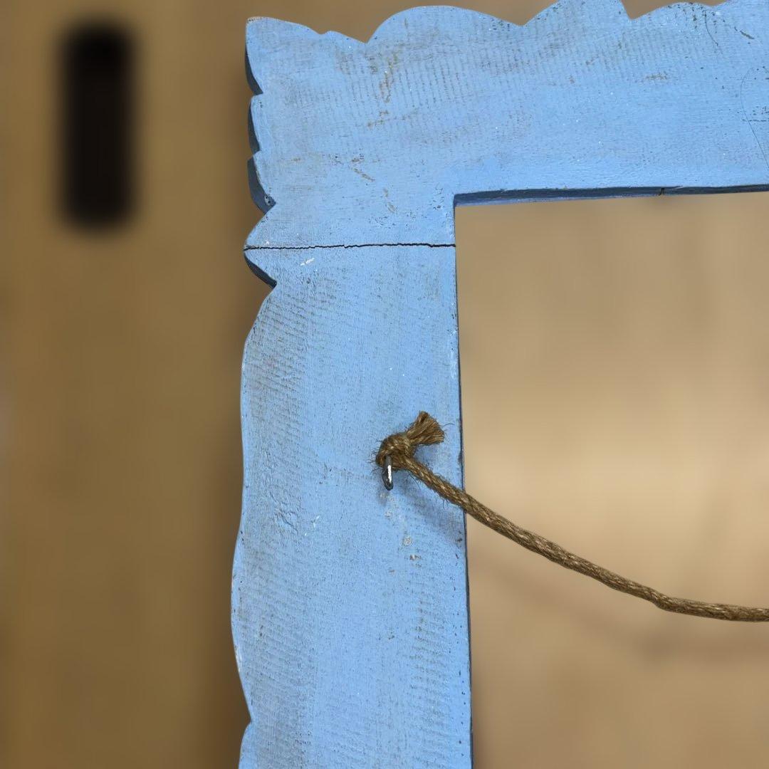 鏡　姿見　骨董品　木製　アンティーク