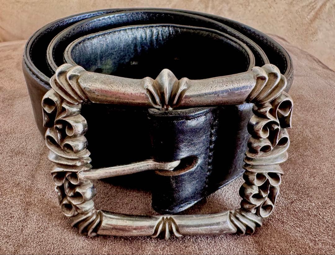 V*様 本物　クロムハーツレザーベルト