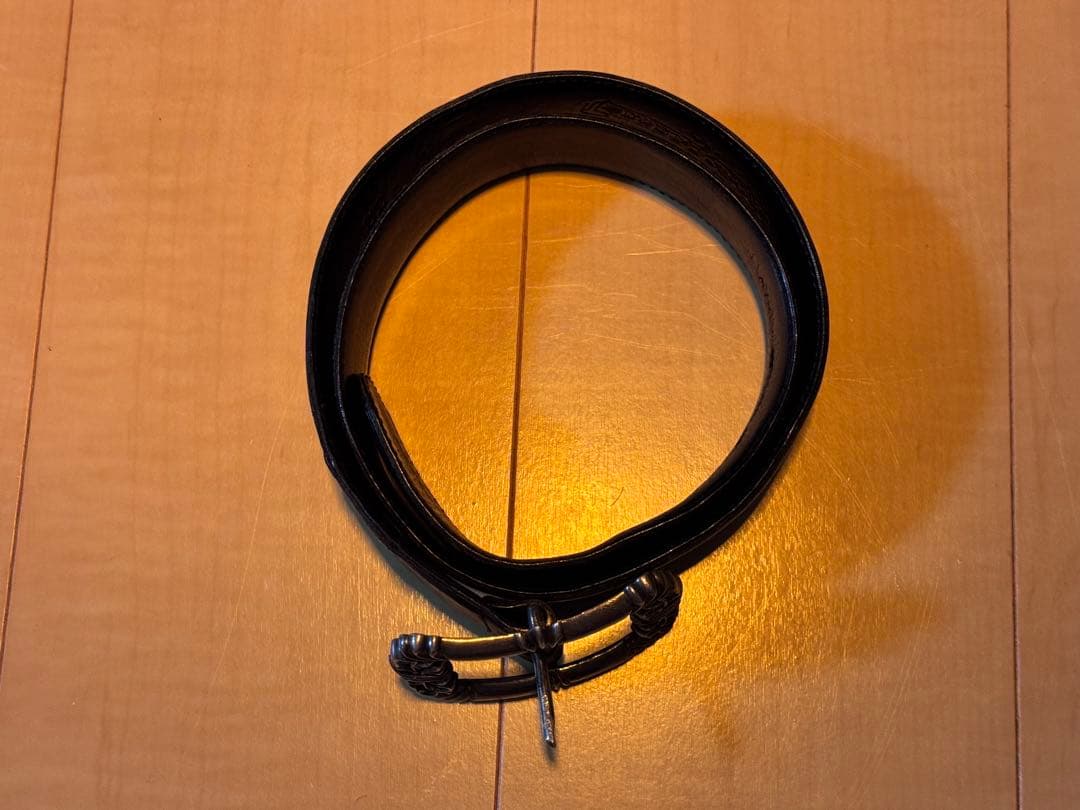 V*様 本物　クロムハーツレザーベルト