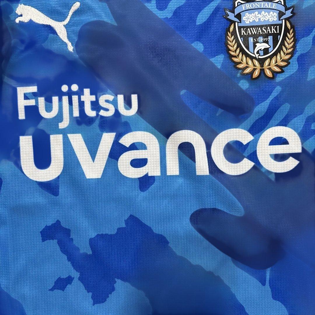 専用　川崎フロンターレ リミテッドユニフォームPuma 青色ゲームシャツ