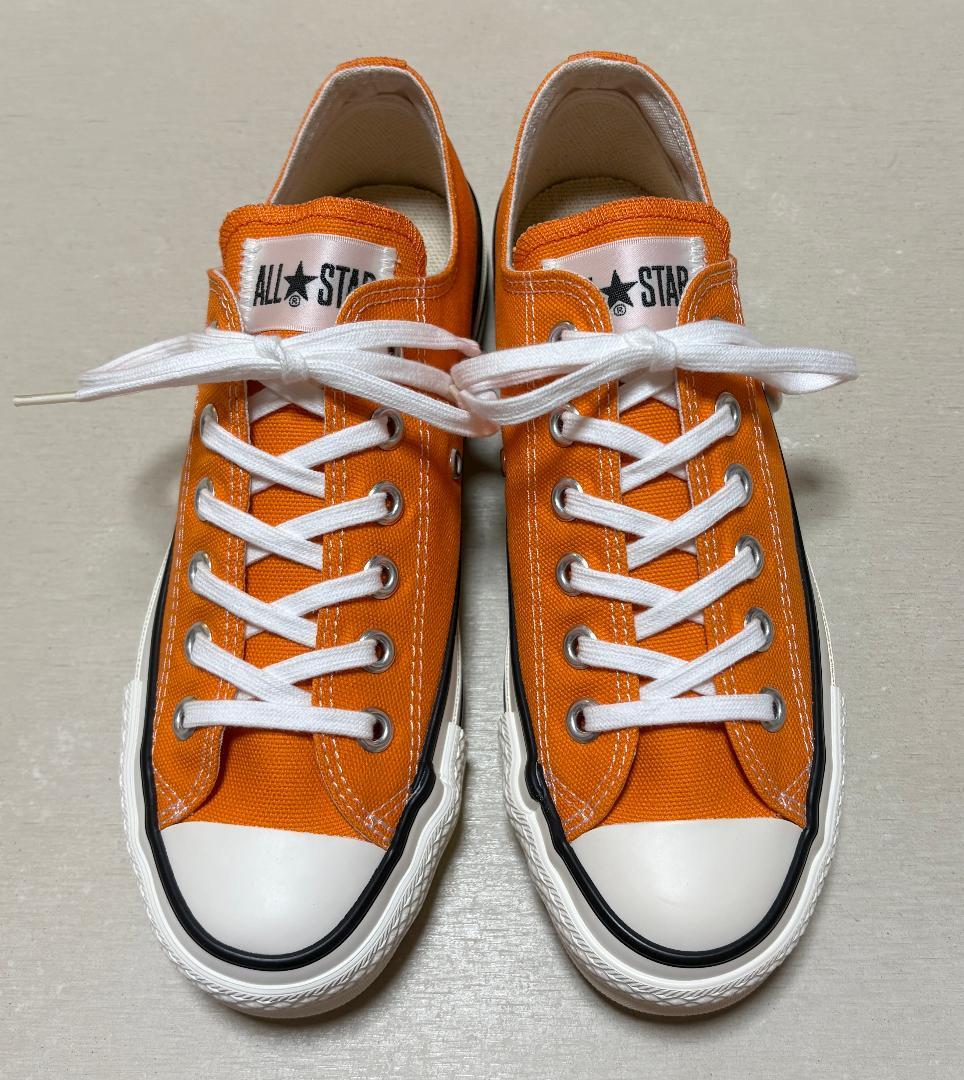 コンバース　日本製　オールスター J　オレンジ　OX　24cm　新品