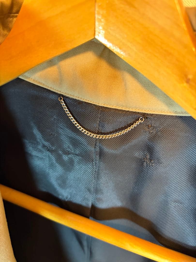 CHRISTIAN DADA 刺繍入りトレンチコート Lサイズ クリスチャンダダ