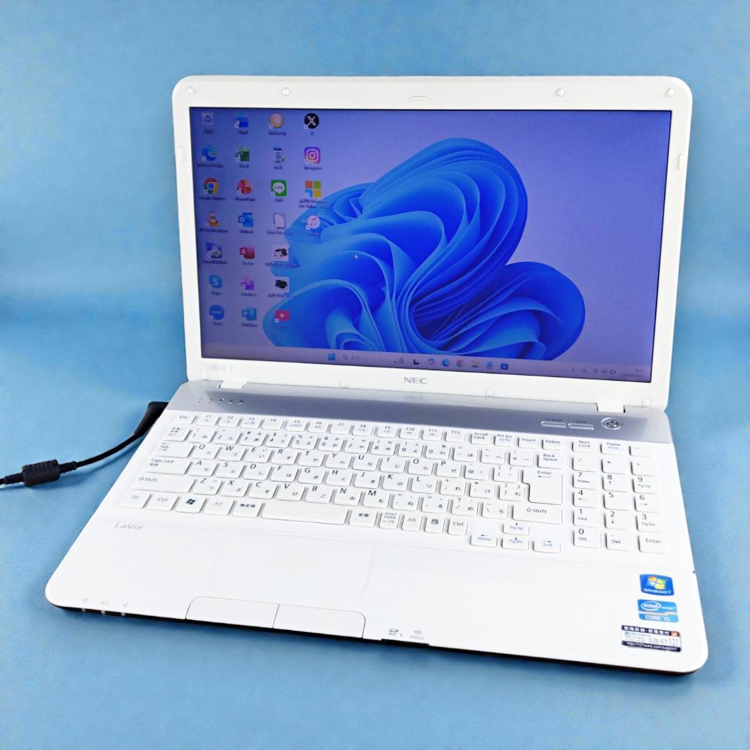 快適SSD！ Win11 Corei5 NECノートパソコン PC 初期設定済み