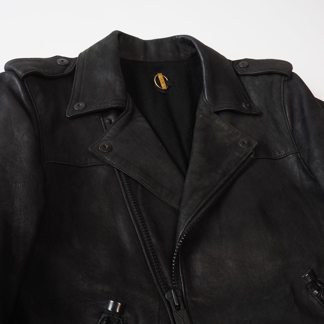 美品 SIVA BLACKMEANS LTR-GREASER JKT 1st