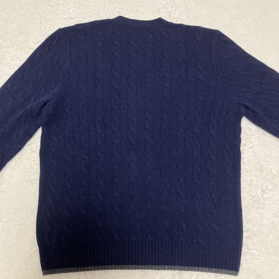 ⭐︎新品未使用タグ付き⭐︎ポロラルフローレン　ケーブルニット　カーディガン　カシミヤ