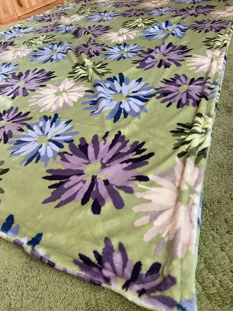 2枚セット【シビラ】あったか掛カバー　シングル　ホワイト　グリーン各1枚