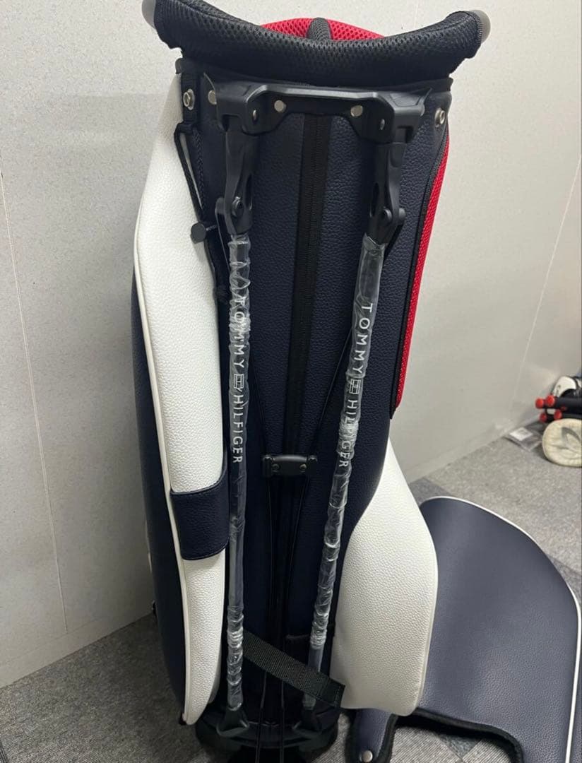 ラスト1個 新品★トミーヒルフィガー★スタンドキャディバッグ★47,300円