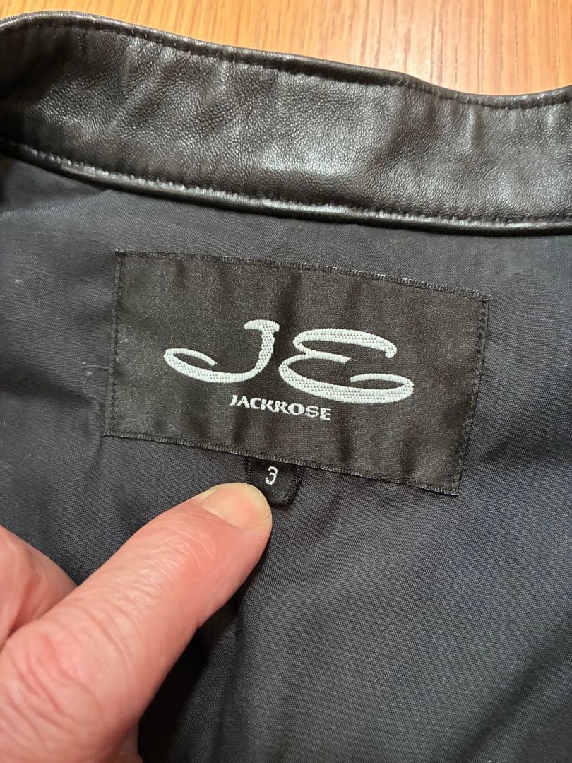ジャックローズ　レザージャケット