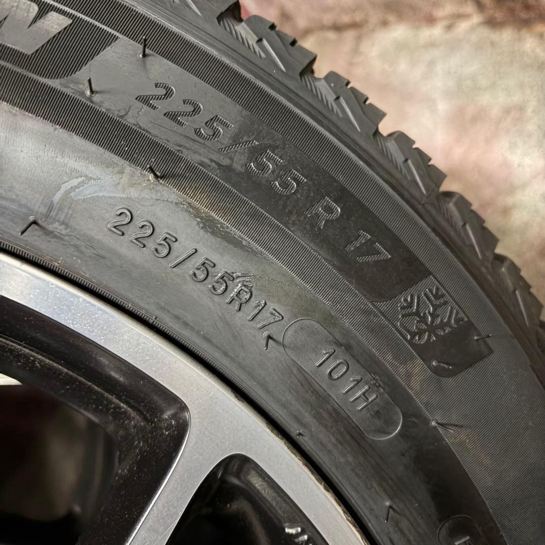 BBS ホイールスタッドレスセット　225/55R17