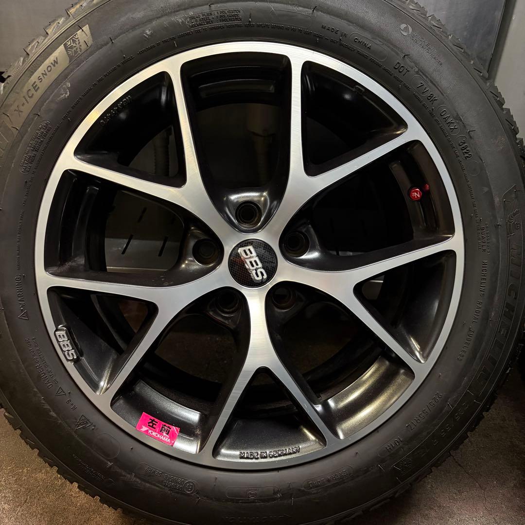 BBS ホイールスタッドレスセット　225/55R17