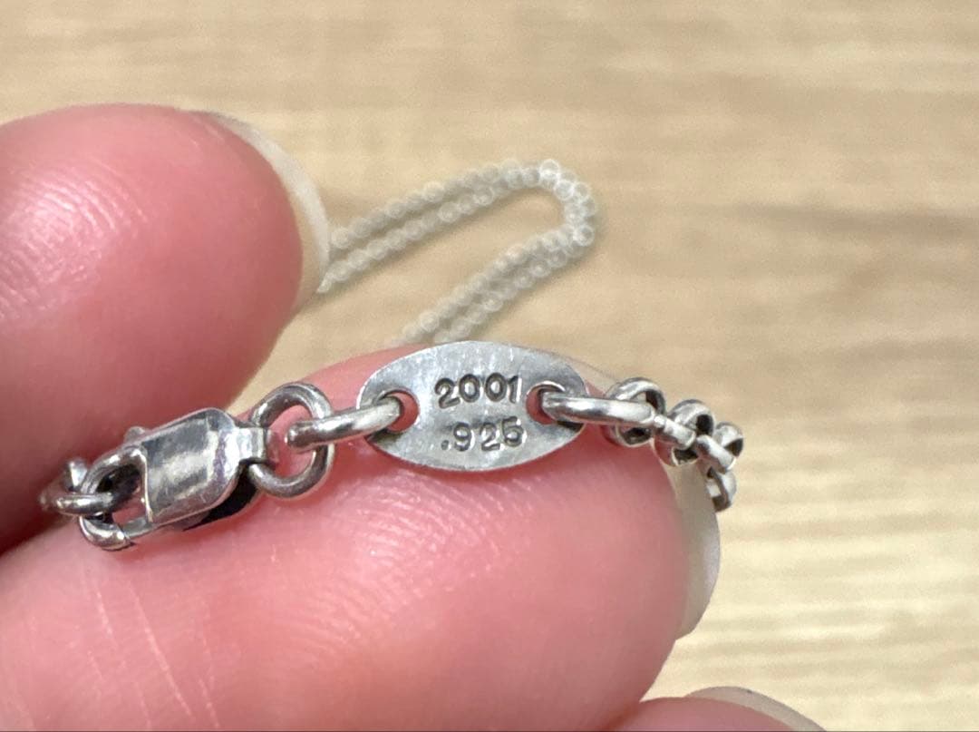 クロムハーツ　ロールチェーン　18インチ　　ボールチェーン