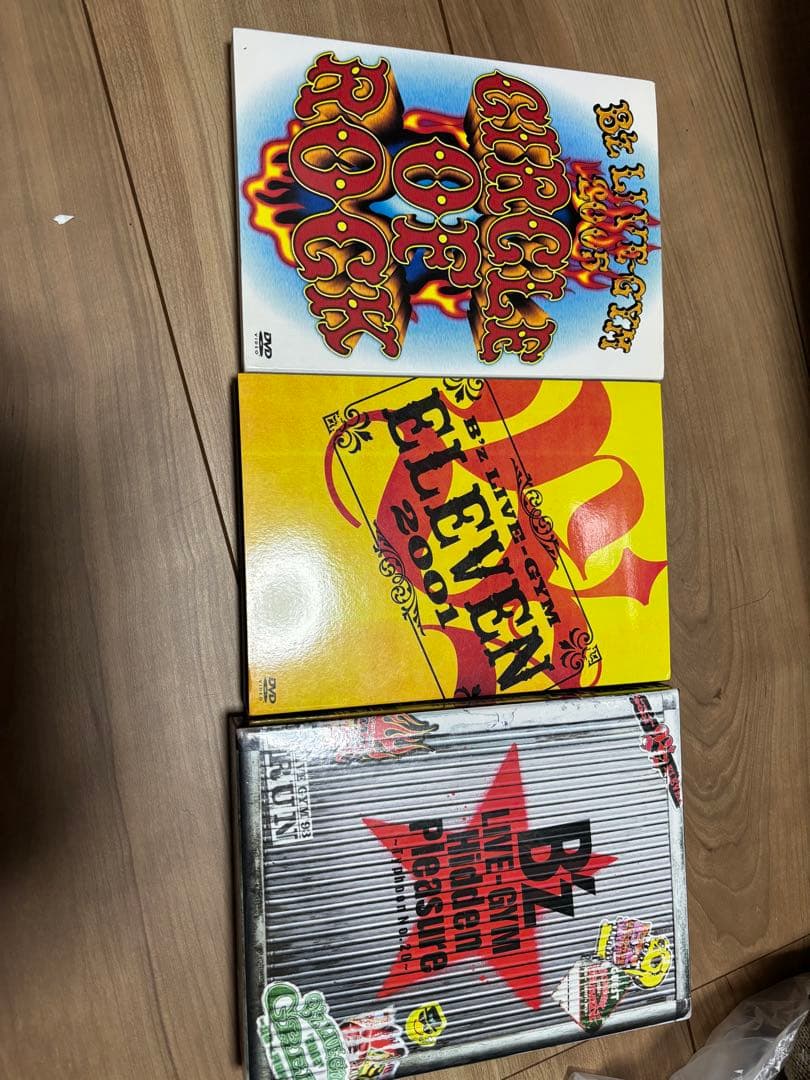 B'z LIVE GYM DVDセット 2001 2005