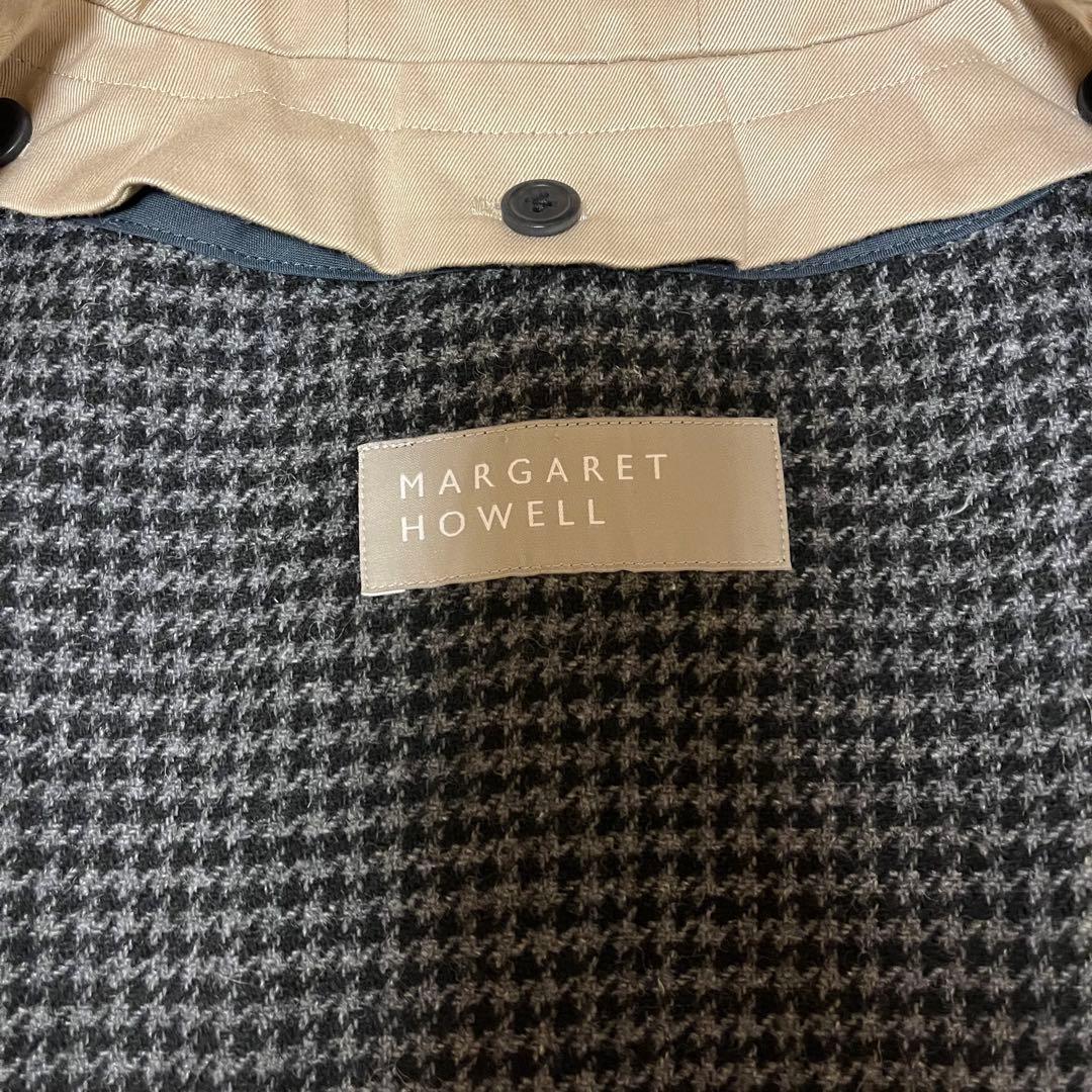マーガレットハウエル　トレンチコート　ベージュ　Sサイズ　ウールライナー付き
