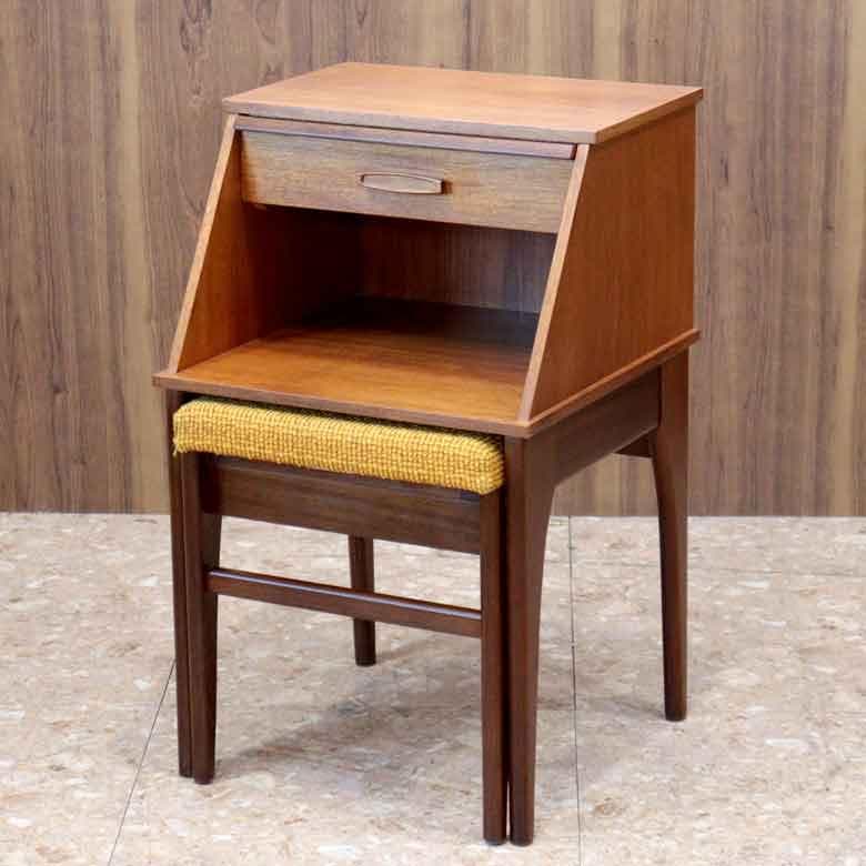 テレフォンベンチ Chippy Heath ヴィンテージ イギリス 電話台