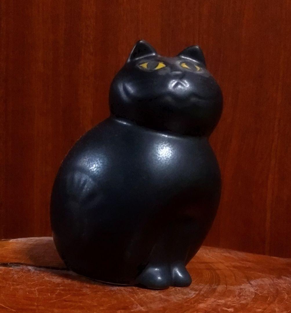 リサラーソン ミアミニ オールブラック 北欧 美品