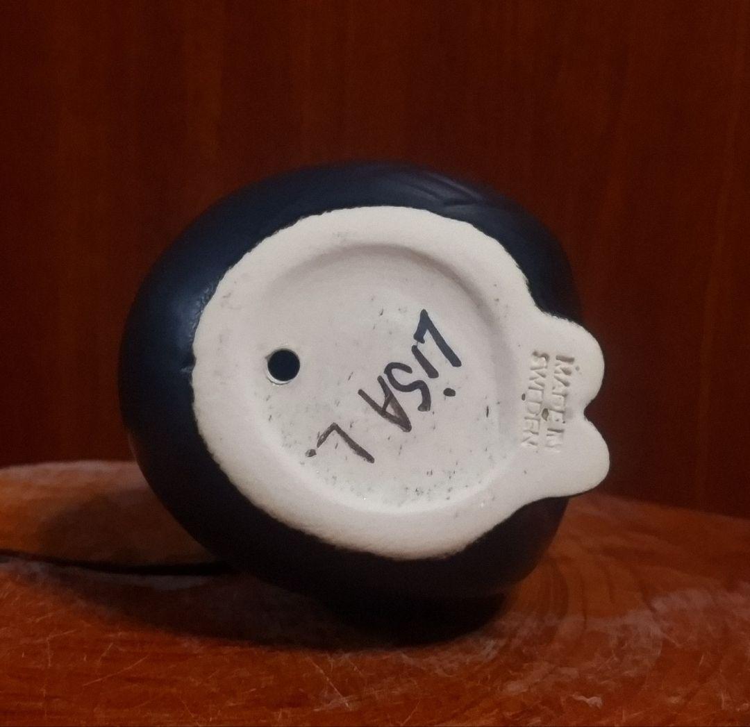 リサラーソン ミアミニ オールブラック 北欧 美品