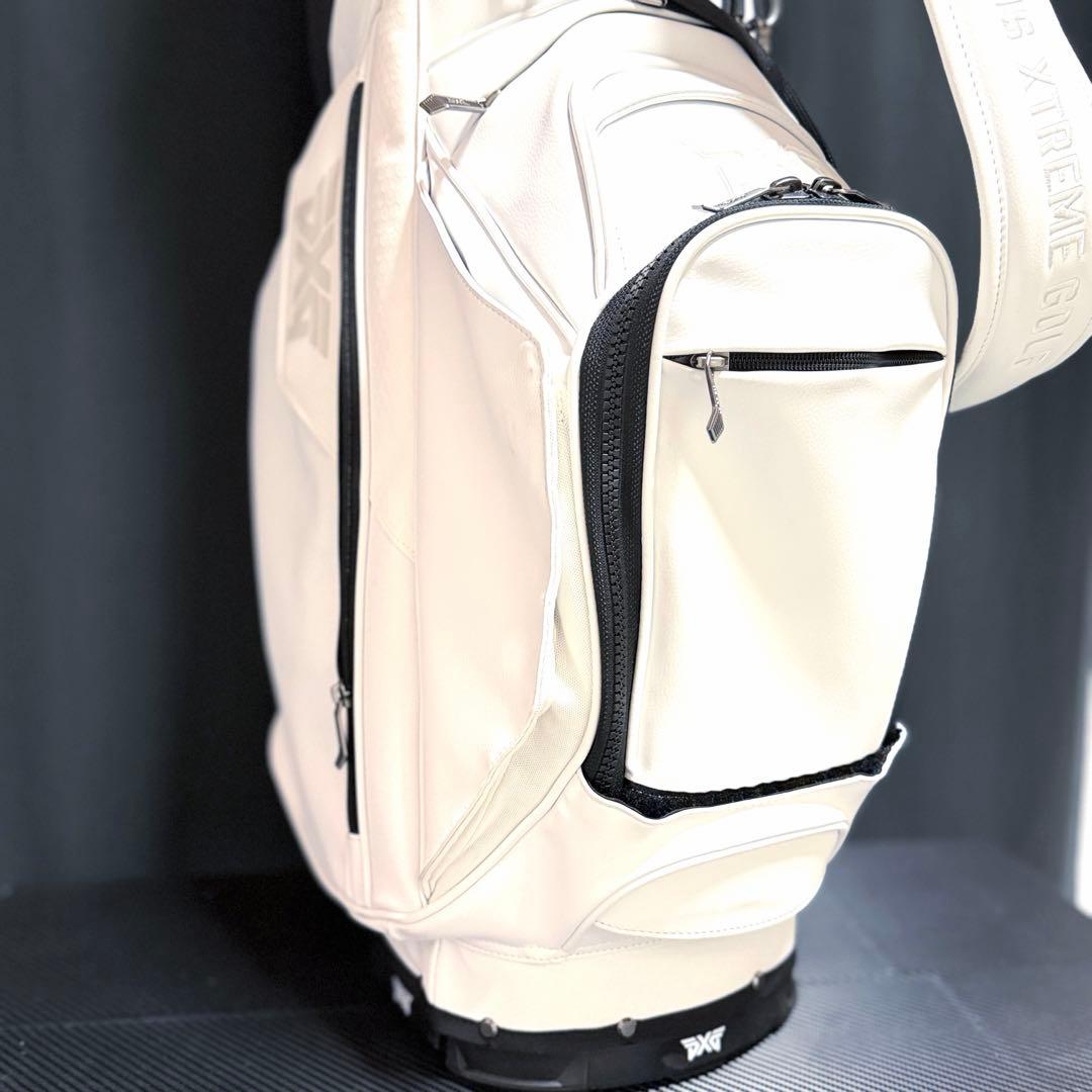 PXG デラックスハイブリッドスタンドバッグ ホワイト 現行 B-PG-173