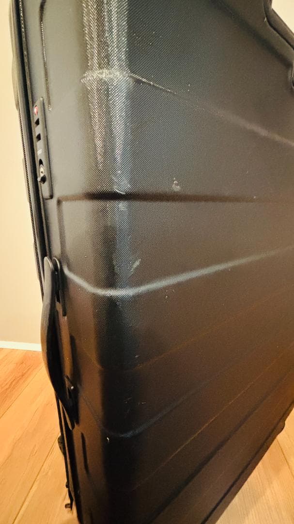 無印良品バーを自由に調節できるハードキャリーケース-Ｂ（１０５Ｌ）送料込み