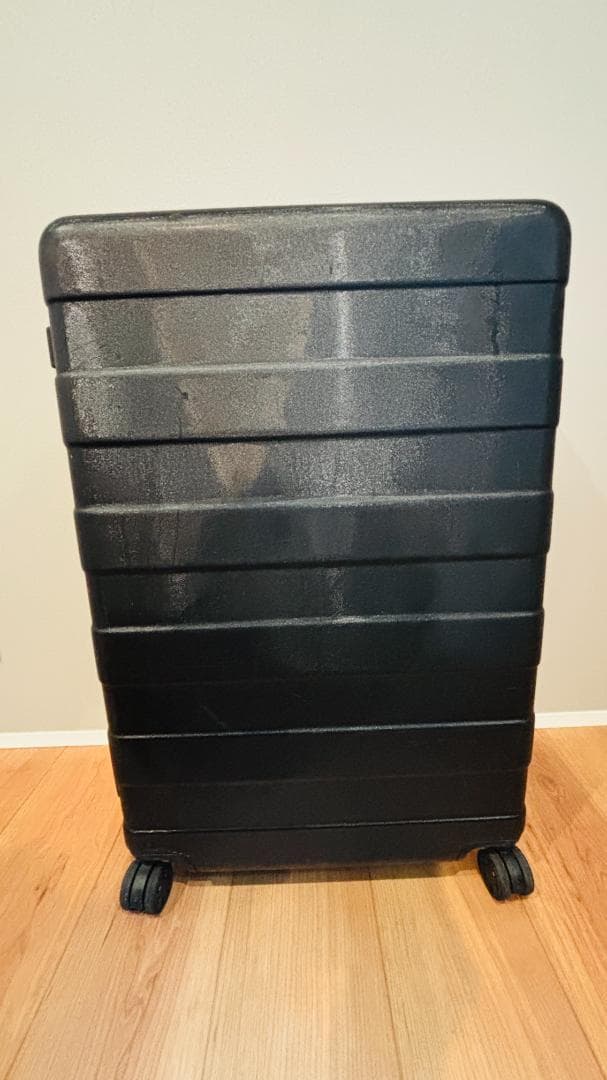 無印良品バーを自由に調節できるハードキャリーケース-Ｂ（１０５Ｌ）送料込み