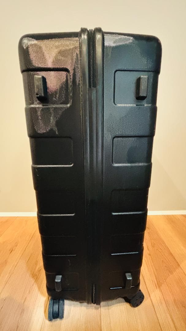 無印良品バーを自由に調節できるハードキャリーケース-Ｂ（１０５Ｌ）送料込み