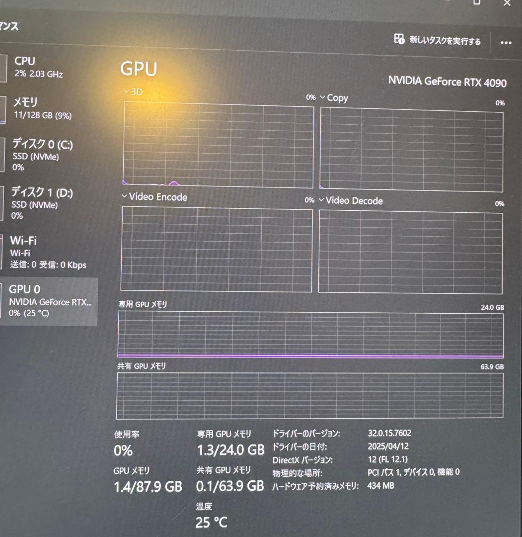 タ*ヤ様 RTX4090 Gallardo 水冷仕様