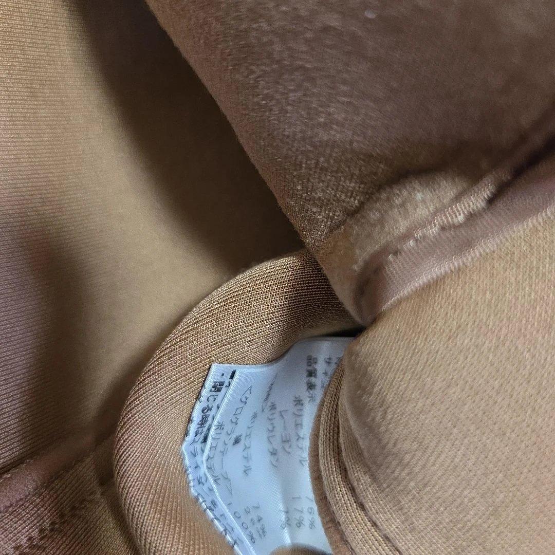 エムズグレイシーベージュ フード付き フリルジャケット