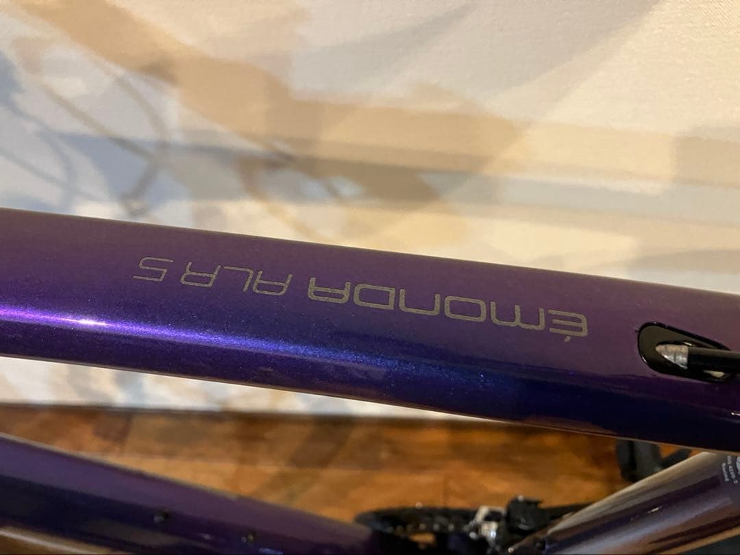 TREK トレックEmonda ALR 5 パープル ロードバイク ペダル付き
