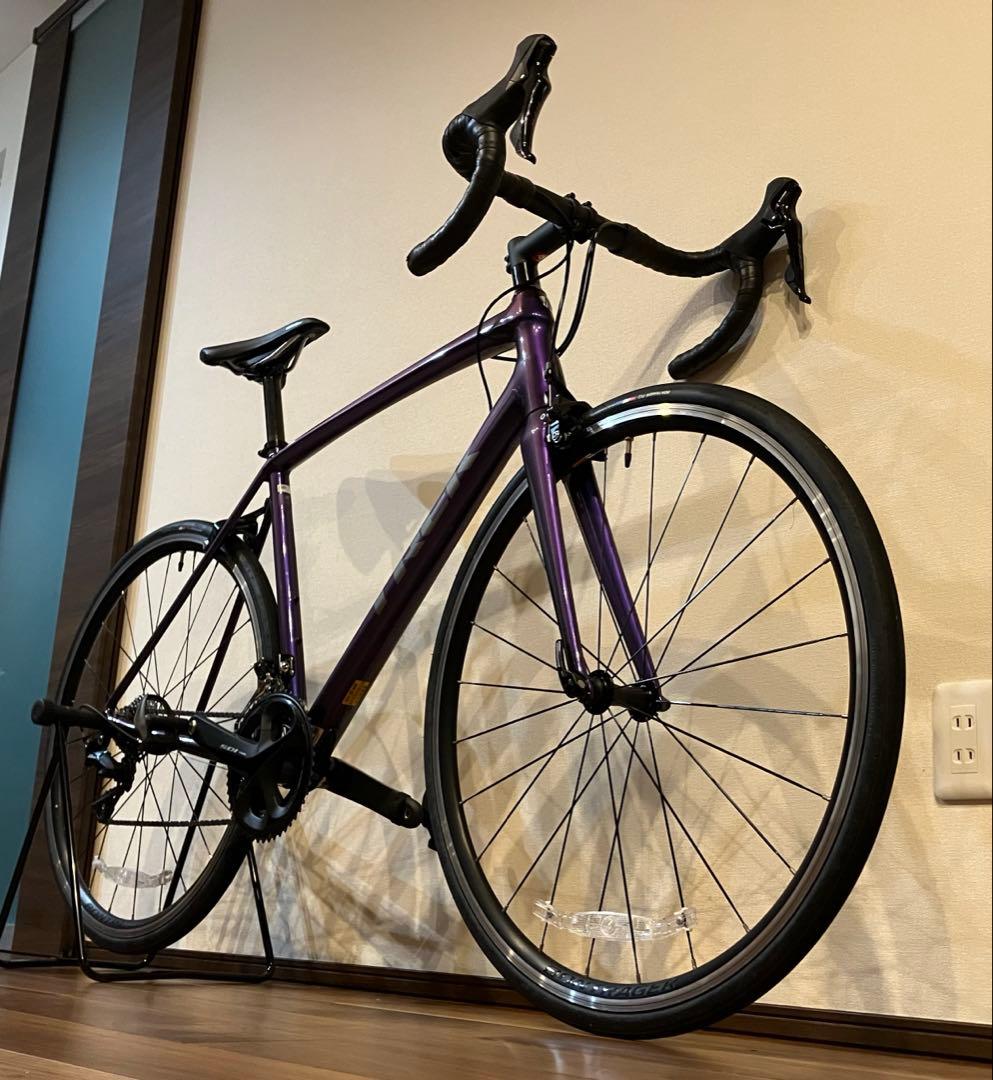 TREK トレックEmonda ALR 5 パープル ロードバイク ペダル付き