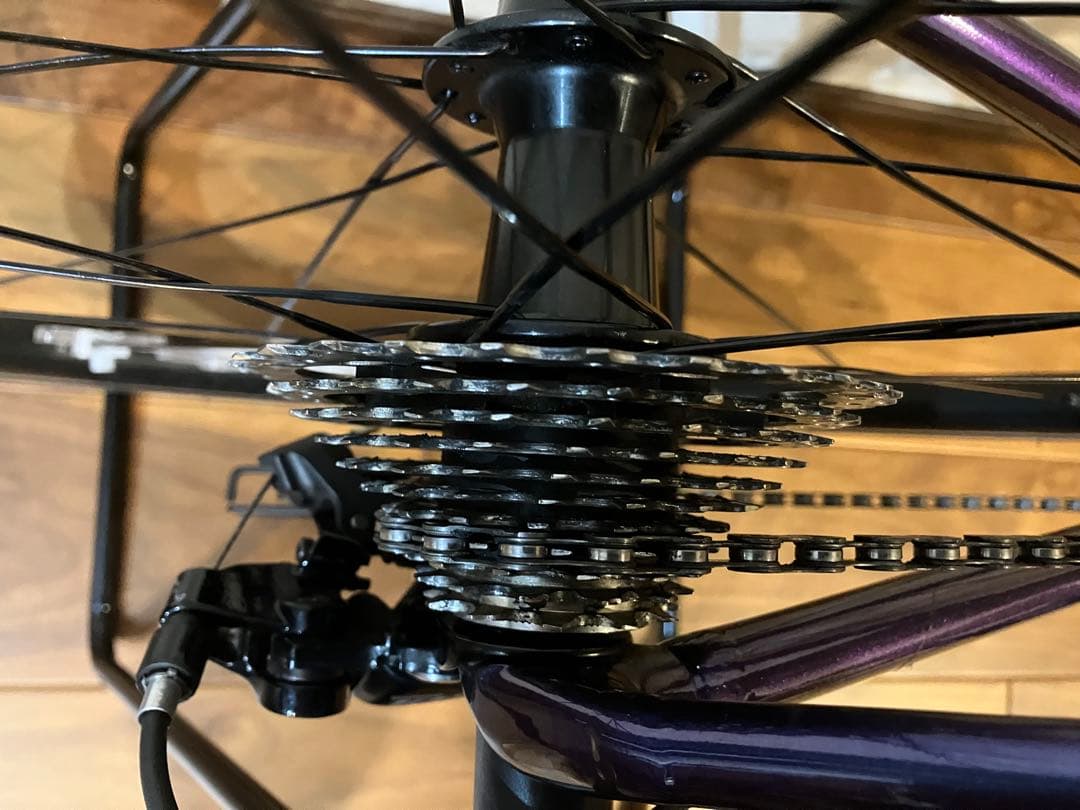 TREK トレックEmonda ALR 5 パープル ロードバイク ペダル付き