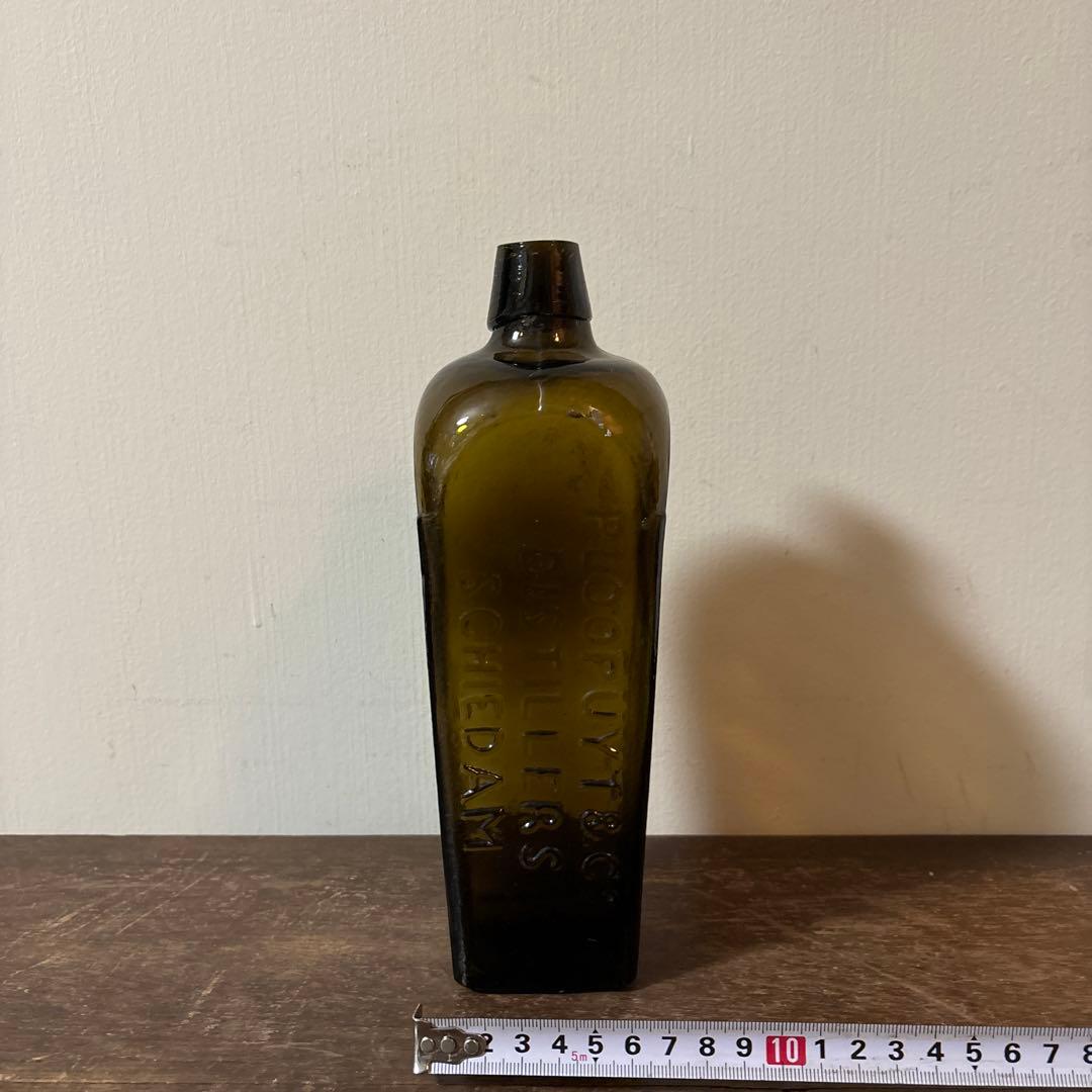 古いジンボトル　⑤アンティーク　古道具　骨董品　コンプラ瓶　東インド会社　李朝