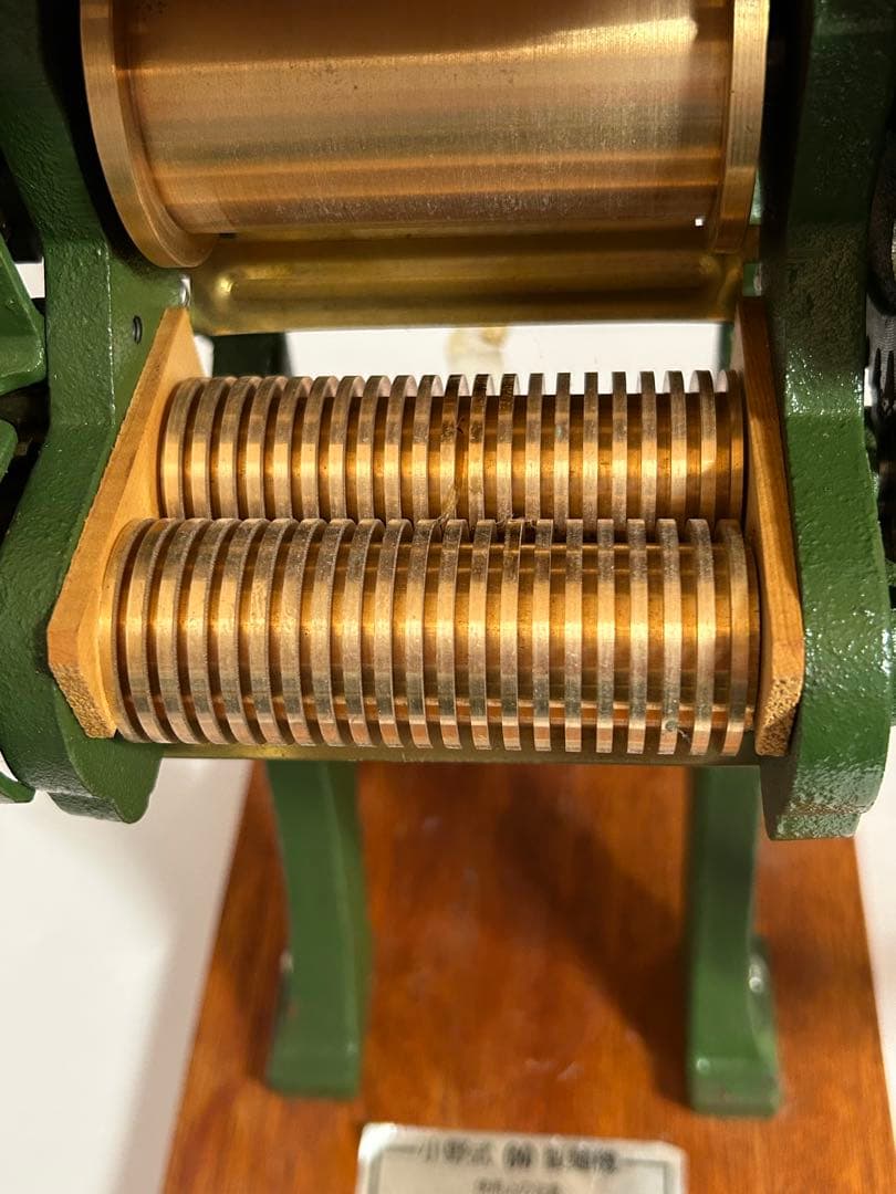 小野式手動製麺機 コンパクトデザイン 両刃タイプ