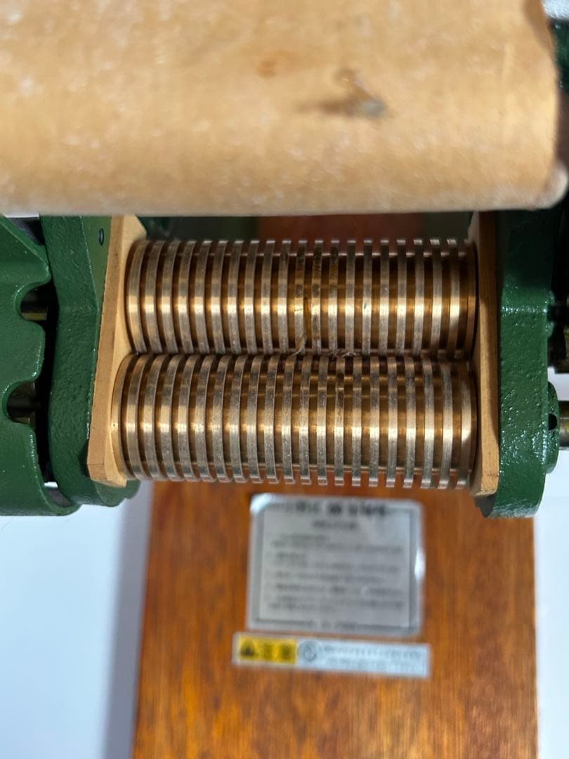 小野式手動製麺機 コンパクトデザイン 両刃タイプ