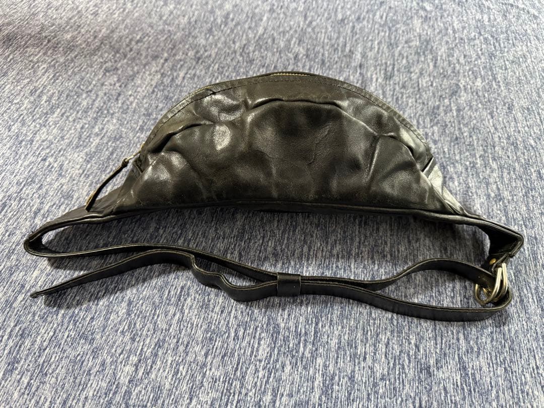 vanson バンソン レザー ボディバッグ 黒