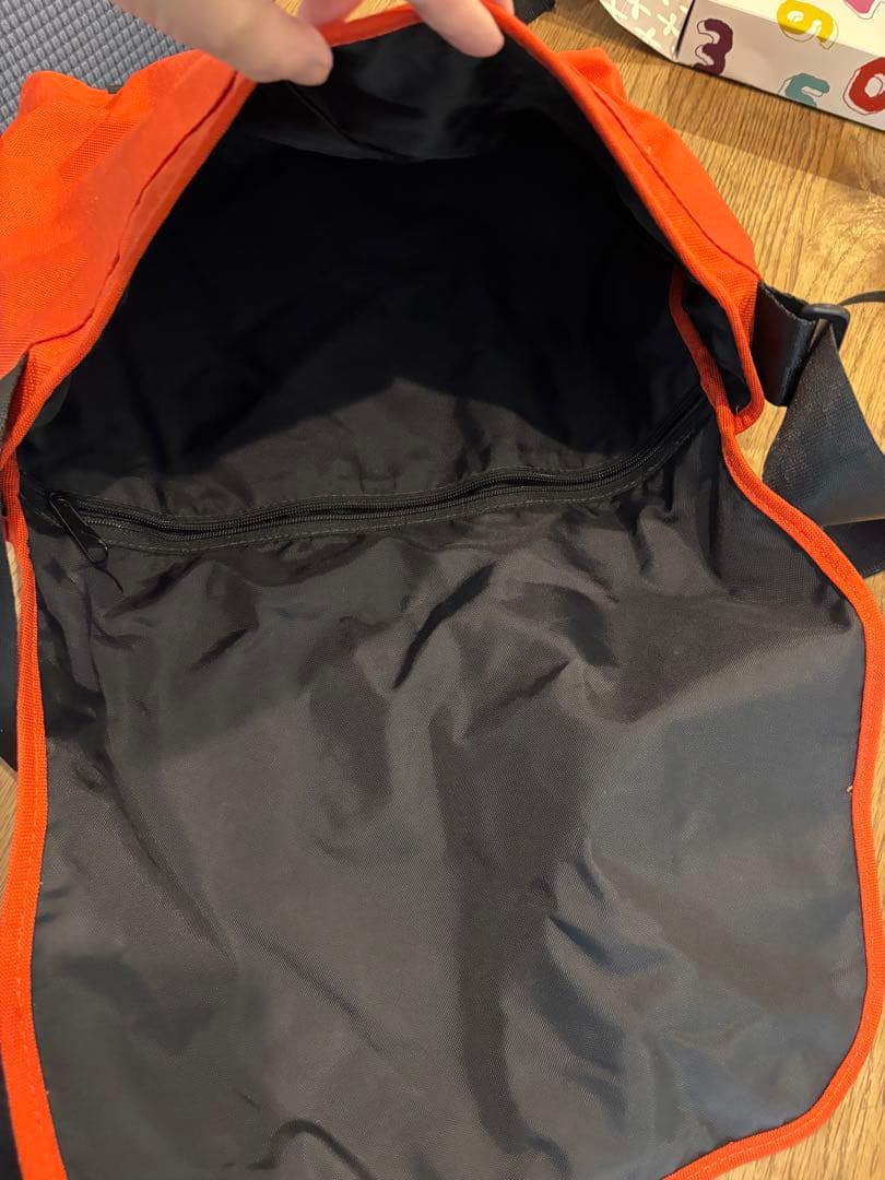Hervé Chapelier メッセンジャーバッグ オレンジ　エルベ