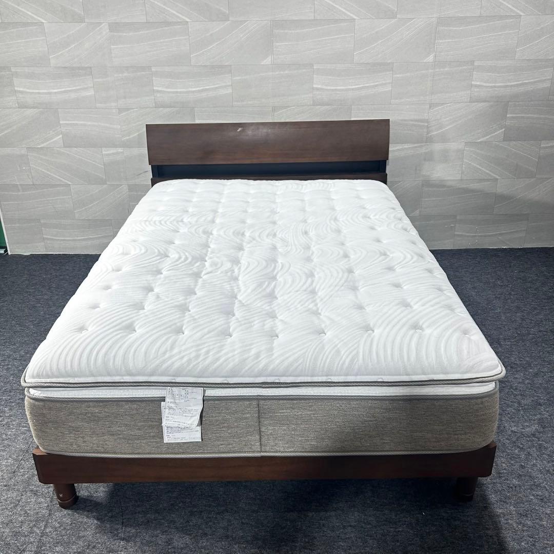 NITORI ベッドフレーム マットレス セット ダブルサイズ 家具 d4918